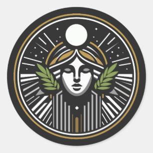 The Great Roman, Classic Round Sticker