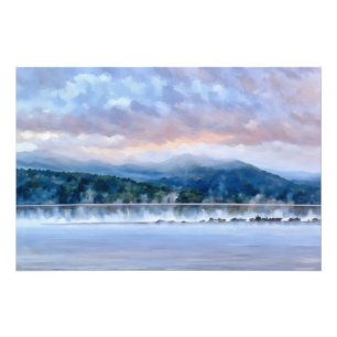 The Great Sacandaga Lake & Batchellerville Bridge Photo Print
