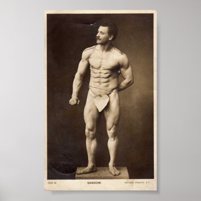 The Great Sandow Poster (Front)
