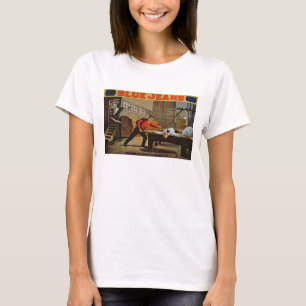 'The Great Saw Mill Scene', Poster for 'Blue Jeans T-Shirt