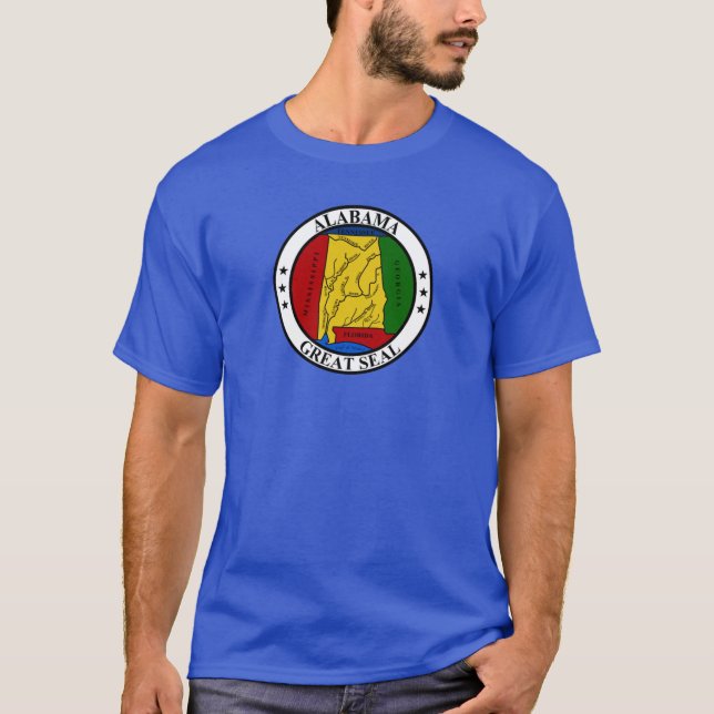 The Great Seal of Alabama T-Shirt (Front)