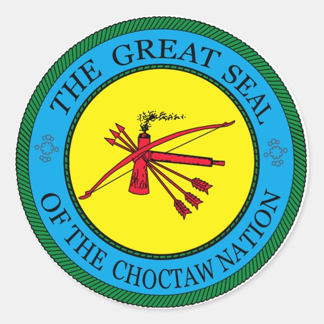 The Great Seal of Choctaw Nation of Oklahoma (Front)