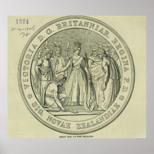 The Great Seal of New Zealand Poster