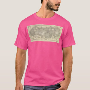 The Great Smoky Mountains National Park Map (1935) T-Shirt