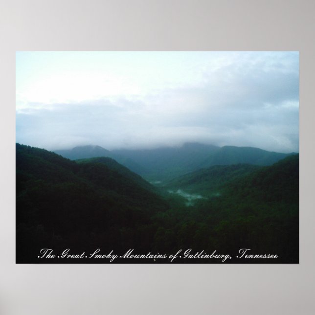 The Great Smoky Mountains of Gatlinbu... Poster (Front)