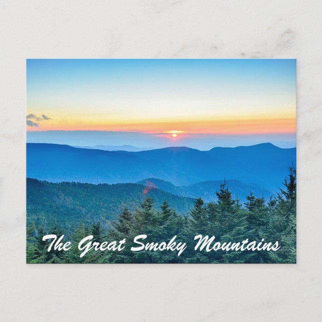 The Great Smoky Mountains Postcard (Front)