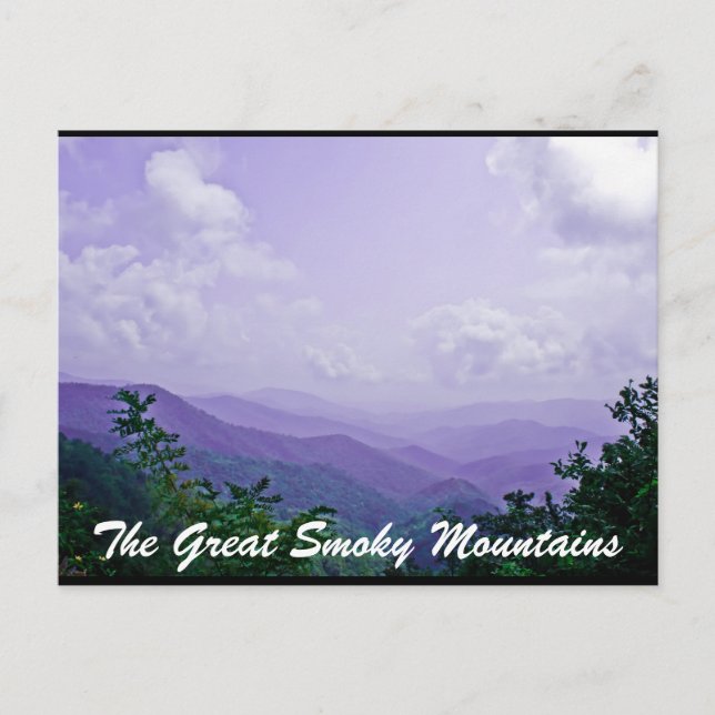 The Great Smoky Mountains Postcard (Front)