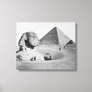 The Great Sphinx, 1877 Canvas Print