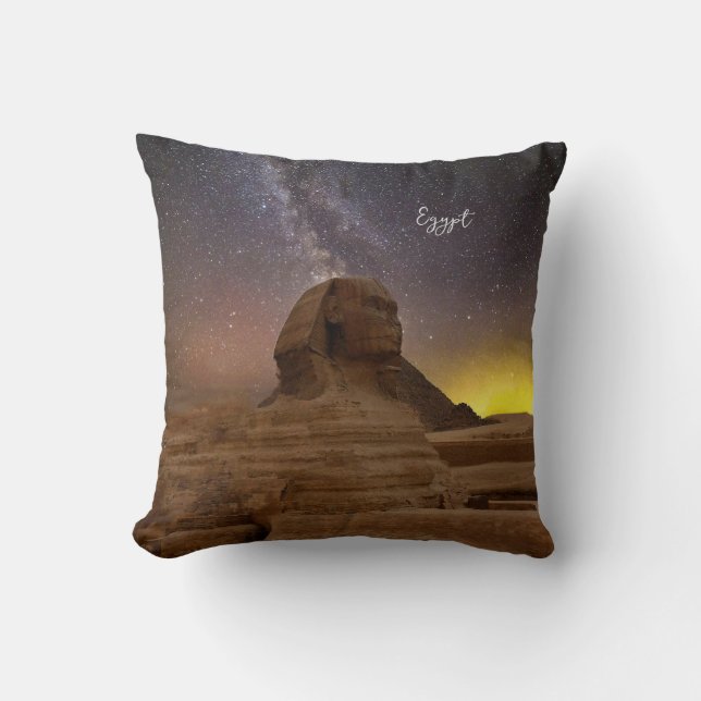 The Great Sphinx Of Giza Cushion (Front)