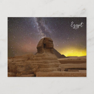 The Great Sphinx Of Giza Holiday Postcard