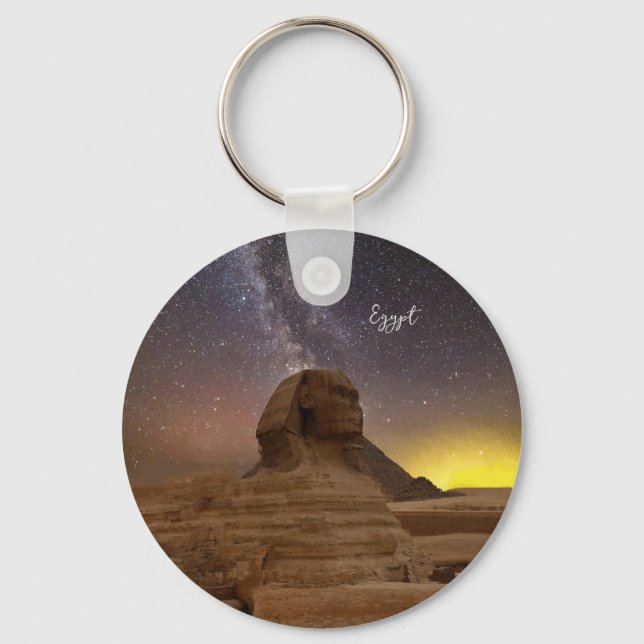 The Great Sphinx Of Giza Key Ring (Front)