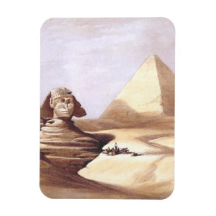 The Great Sphinx, Pyramids of Giza Magnet