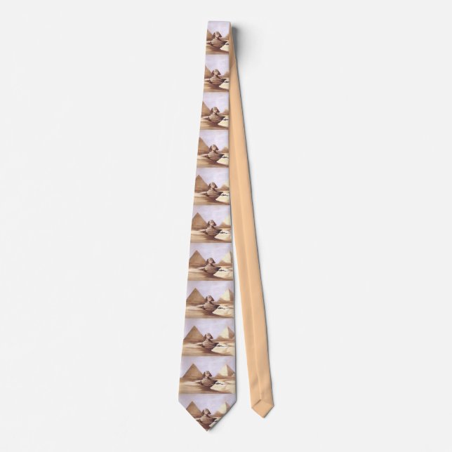 The Great Sphinx, Pyramids of Giza Tie (Front)