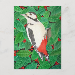 The Great Spotted Woodpecker Postcard