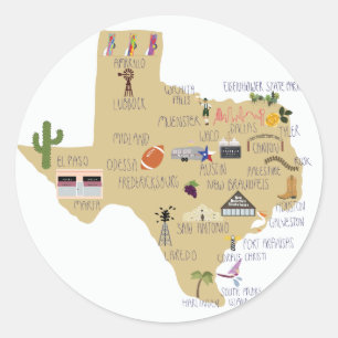 The Great State of Texas stickers