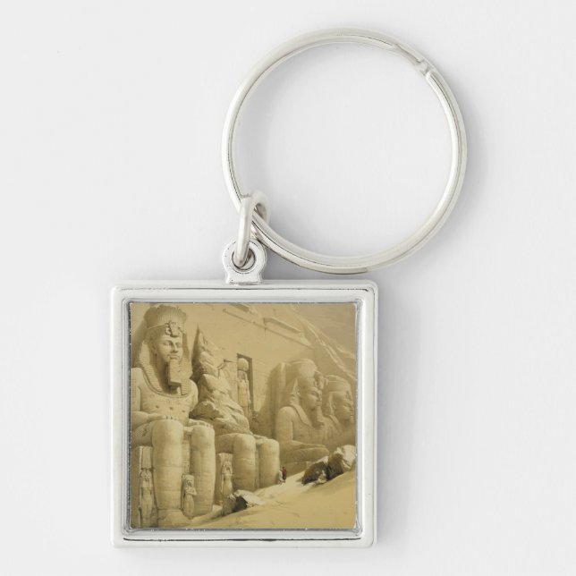 The Great Temple of Abu Simbel, Nubia, from "Egypt Key Ring (Front)