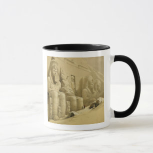 The Great Temple of Abu Simbel, Nubia, from "Egypt Mug