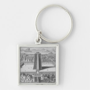 The Great Temple of Vitsliputsli in Mexico City, i Key Ring