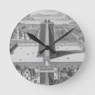 The Great Temple of Vitsliputsli in Mexico City, i Round Clock
