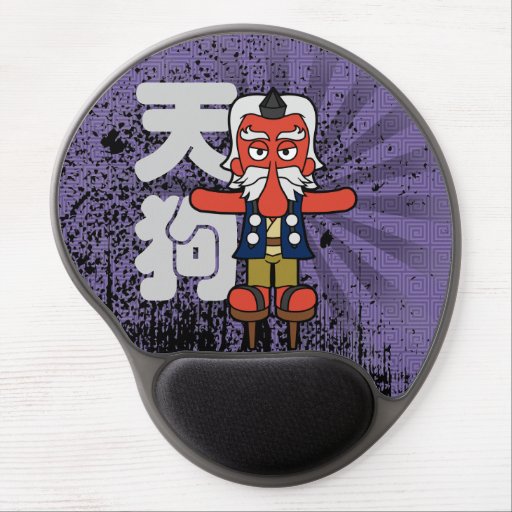 Image of The Great Tengu- Japanese Yokai Gel Mouse Mat