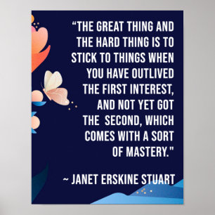The Great Thing and the Hard Thing Poster