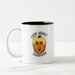 The Great Trumpkin - Bones Two-Tone Coffee Mug