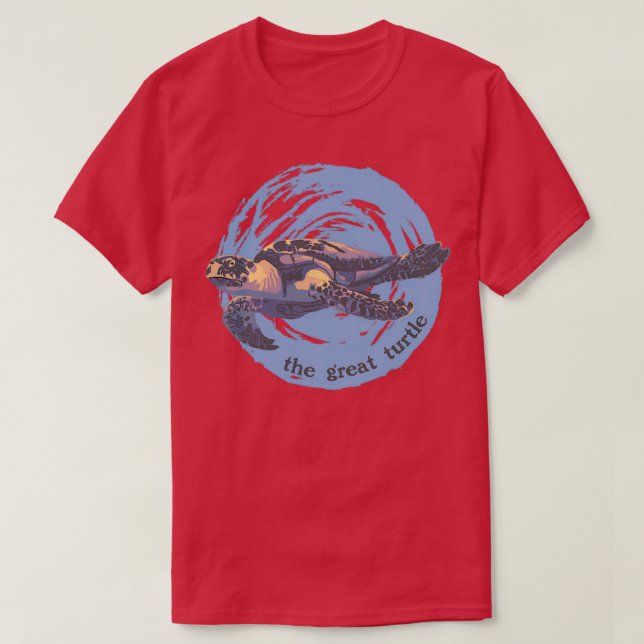 The Great Turtle T-Shirt (Design Front)