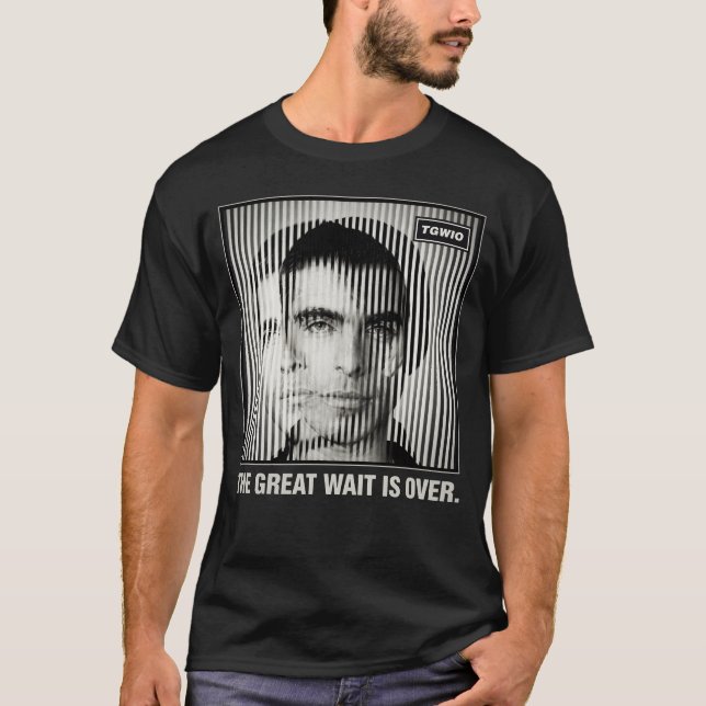 THE GREAT WAIT IS OVER - Oasis Band T-Shirt (Front)