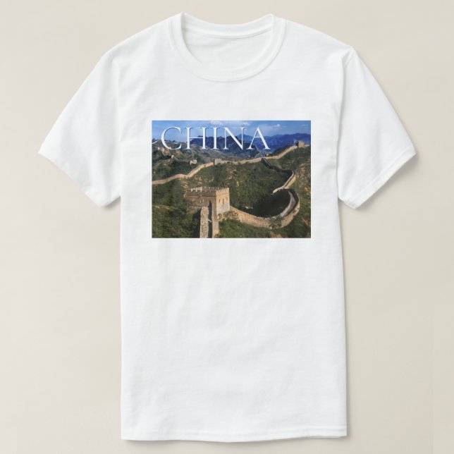 The Great Wall | Jinshanling, China T-Shirt (Design Front)