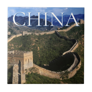 The Great Wall Jinshanling, China Tile
