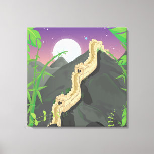 The Great Wall of China Canvas Print