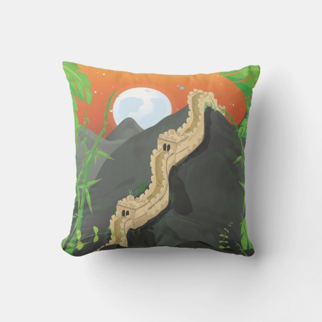 The Great Wall of China Cushion (Front)