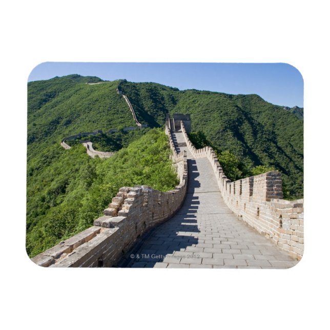 The Great Wall of China in Beijing, China Magnet (Horizontal)