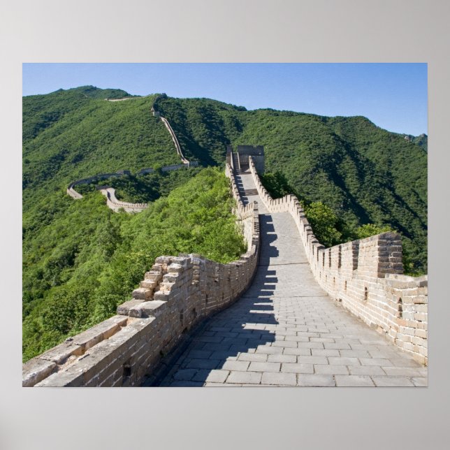 The Great Wall of China in Beijing, China Poster (Front)
