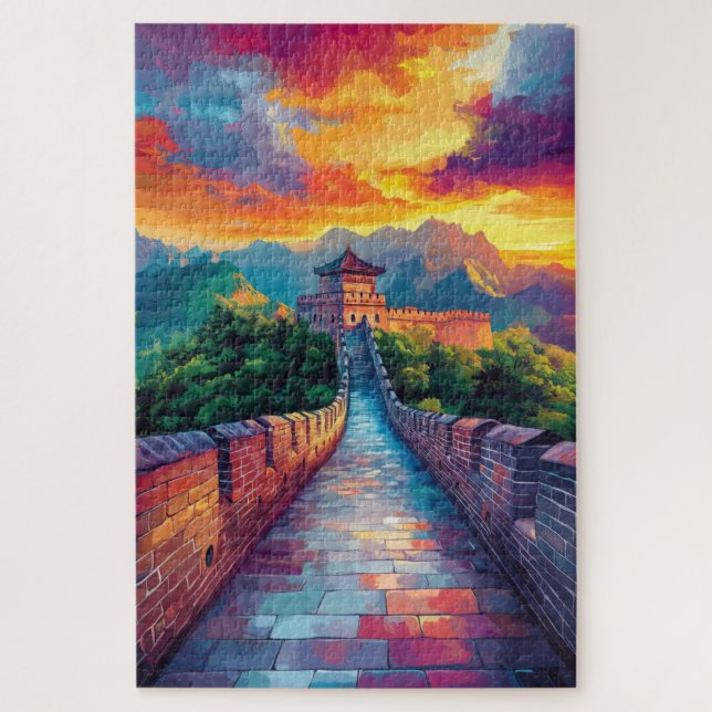 The Great Wall of China. Jigsaw Puzzle (Vertical)