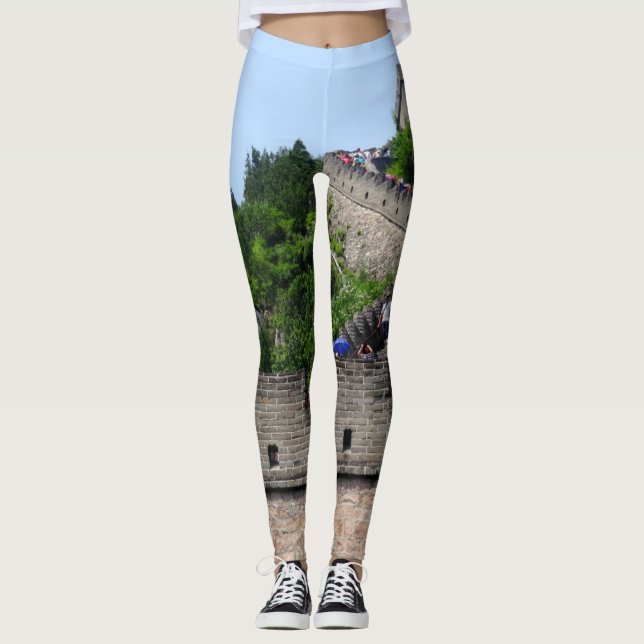 The Great Wall of China Leggings (Front)