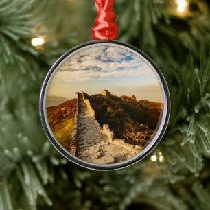 The Great Wall of China Metal Tree Decoration