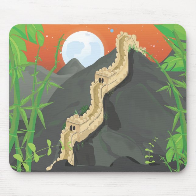 The Great Wall of China Mouse Mat (Front)