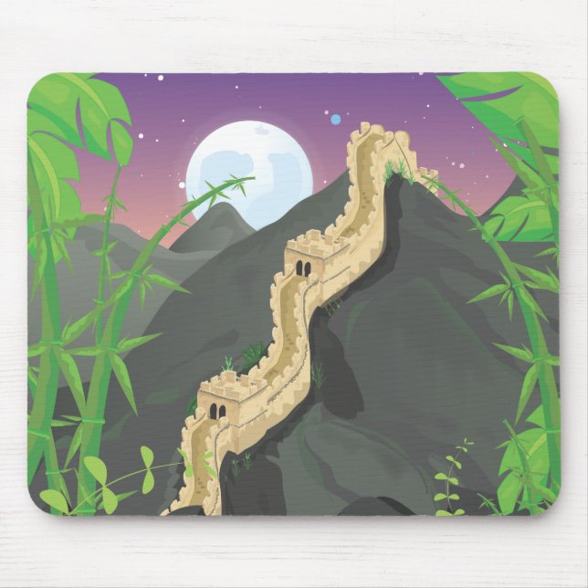 The Great Wall of China Mouse Mat (Front)