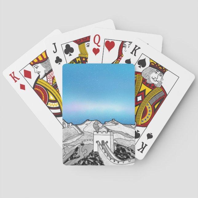 The Great Wall of China Playing Cards (Back)