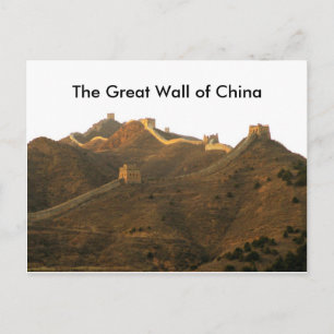 The Great Wall of China Postcard