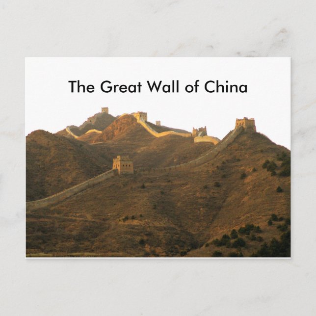 The Great Wall of China Postcard (Front)