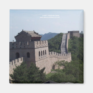 The great wall of china souvenier magnet