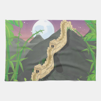 The Great Wall of China Tea Towel
