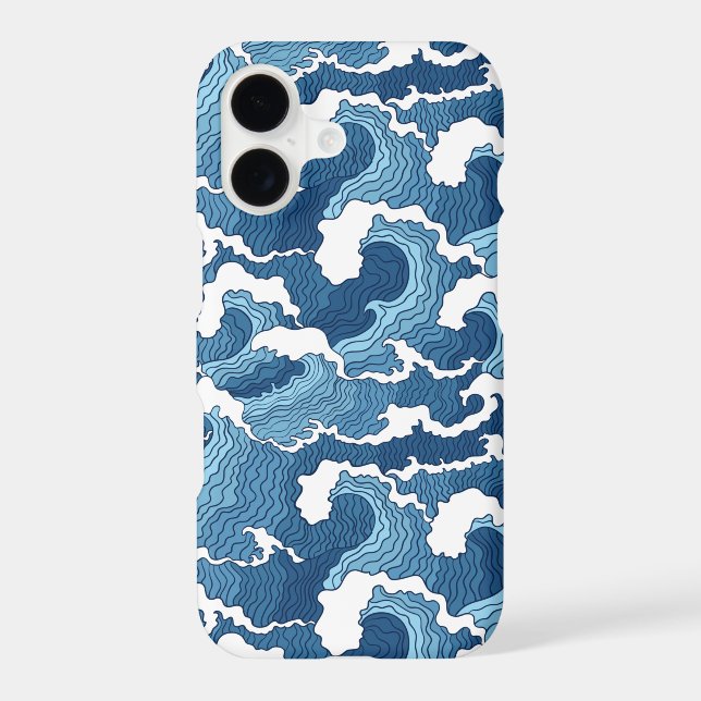 The Great Wave Blue Pattern (Back)
