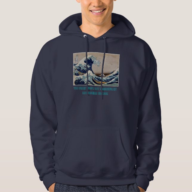 The great wave hoodie (Front)