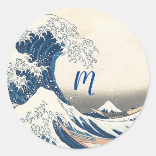 The Great Wave - Japanese art Classic Round Sticker
