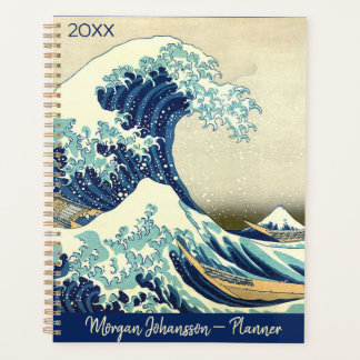 The Great Wave – Katsushika Hokusai – Custom Text Planner