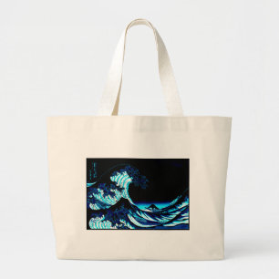 The Great Wave Large Tote Bag