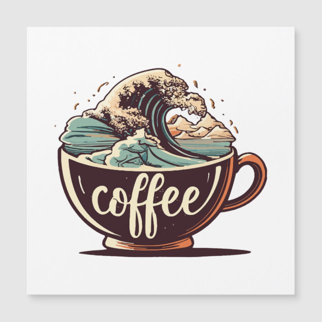 The Great Wave Of Coffee (Front)